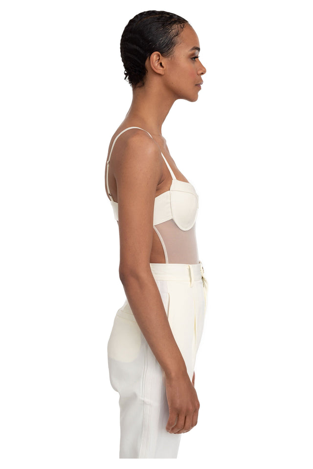 Denim Strip Trousers