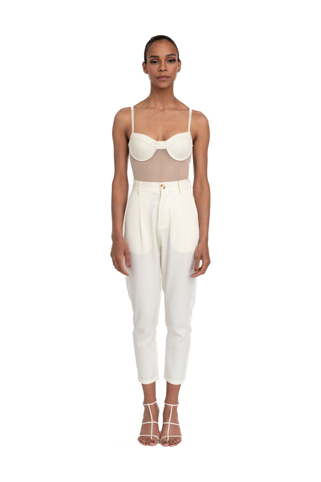 Denim Strip Trousers