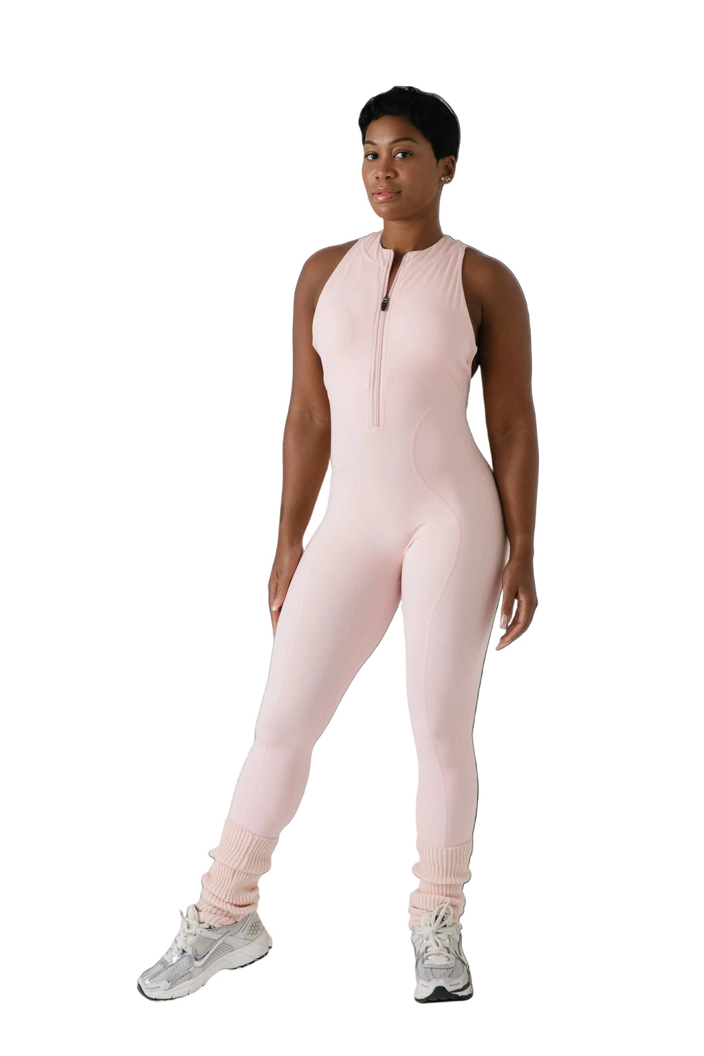 Ballet Pink Sculpting Jumpsuit